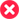 cross button